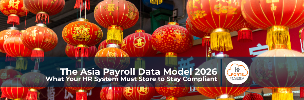 HR Forte Asia Payroll Data Model 2026