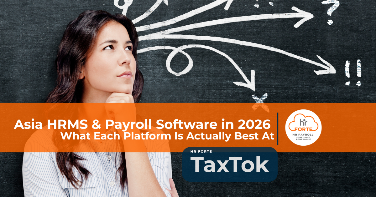 Asia HR Payroll Systems 2026 - what each HR platform is best at - By HR Forte