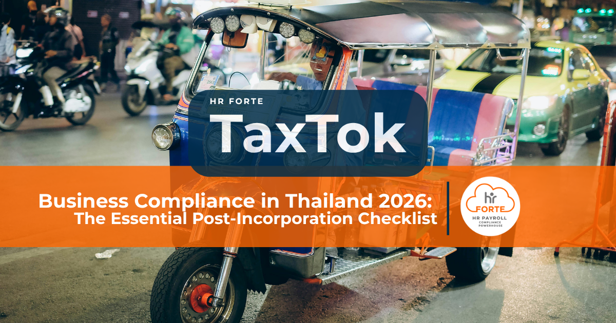 HR Forte TaxTok - Business Compliance Thailand 2026